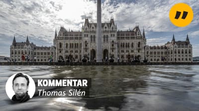 Parlamentsbyggnaden i Budapest, Ungern 