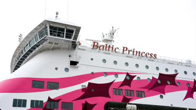 Baltic Princess-kryssningsfartyg. 
