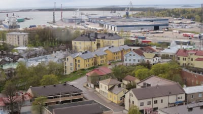Hangö centrum.