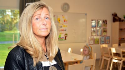 Ann Nordström är daghemsföreståndare för daghemmet Skogsgläntan i Ekenäs.