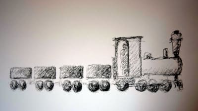 illustration av ett tåg