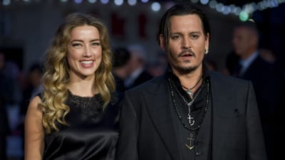 Amber Heard och Johnny Depp 