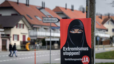 Folkomröstning i Schweiz om burka och nikab