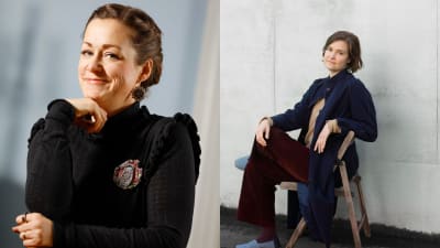 Malin Klingenberg och Maria Sann.