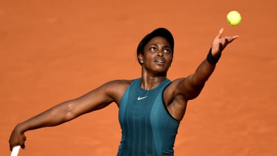 Sloane Stephens är tennisstjärna i USA.