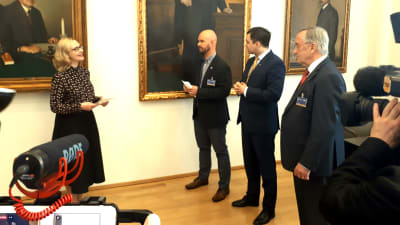 Maria Lohela, Kim Berg, Joakim Strand, Hans Frantz.