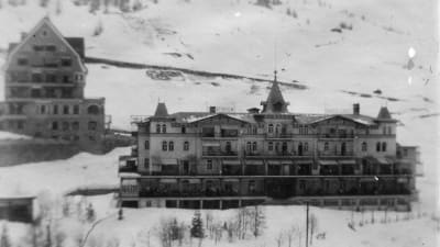 Sanatorium Davos-Dorf, bild Edith Södergran.
