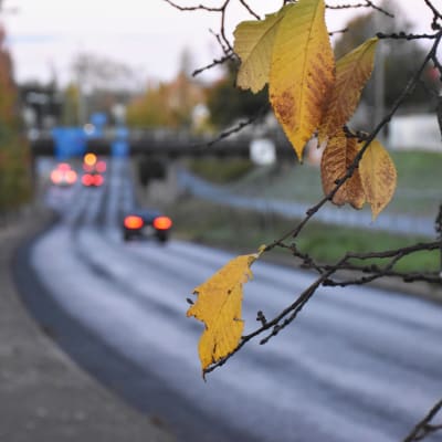 Syksyinen ajokeli.