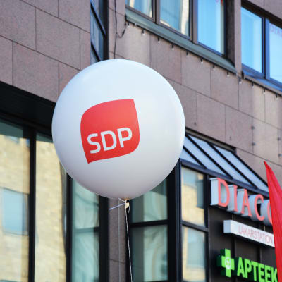 SDP:s ballong.
