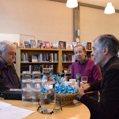 Tomy Wass (V), Mårten Nurmio och Jan-Erik Enestam (SFP).