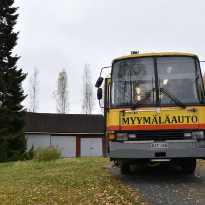 Myymäläauto Kiteeltä. 
