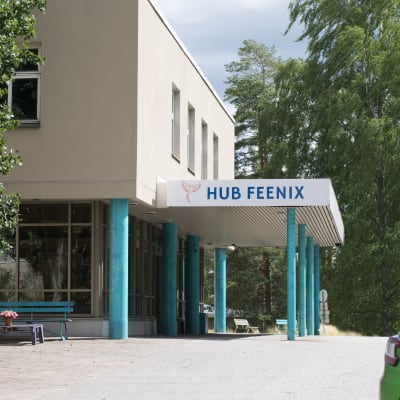 Ett gammalt sjukhus som ska bli evenemang center.