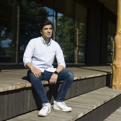 Jorge Reyes muutti Suomeen Kolumbiasta viisi kuukautta sitten.
