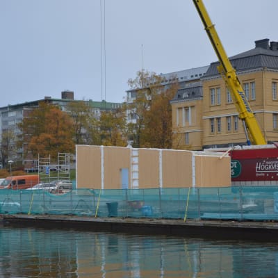 Fiskets hus byggs i Vasa