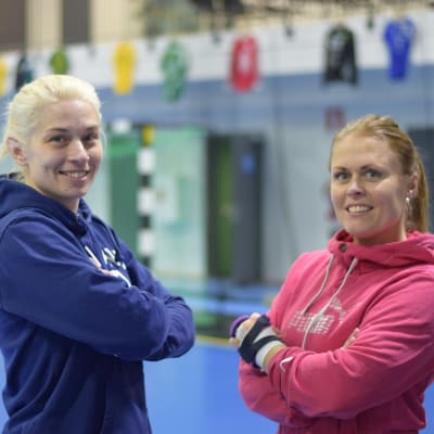 Porträttbild på Anette Flygar och Linda Arifullen.