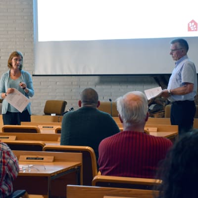 Informationstillfälle för Närpesborna om en eventuell fusion med Kaskö.