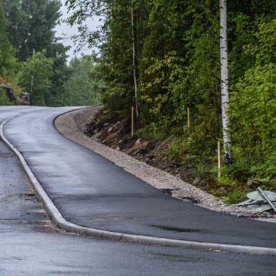 Lätttrafikleden Mellan Eriksnäs och Sibboviken