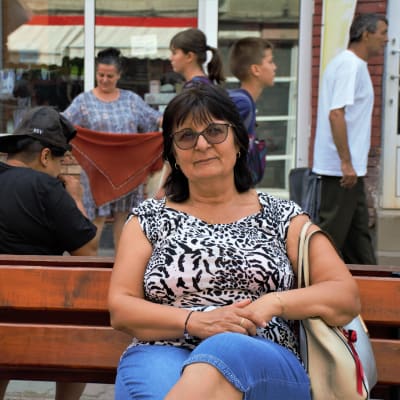 Gina Turcin på sitt årliga besök i hemlandet.