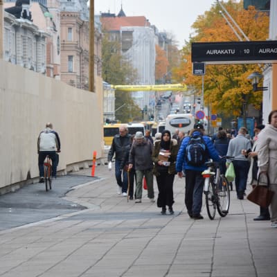 Auragatan i Åbo.