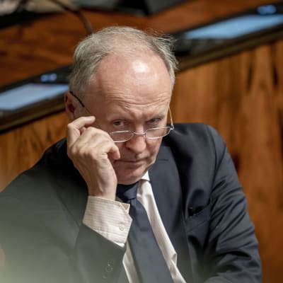 Kansanedustaja Aki Linden , sdp,  täysistunnossa 11.9.2019