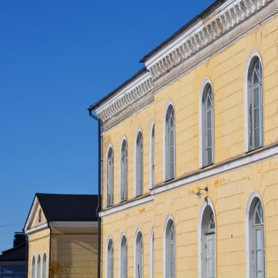 Bild på Borgå gymnasium.