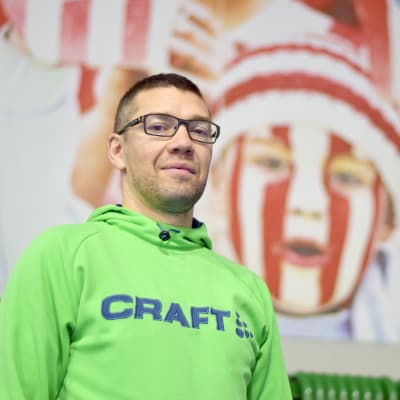 Jan "Janne" Hagman, juniortränare i Handboll inom BK-46.