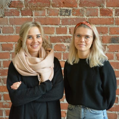 Linnea Törnqvist och Ida-Sofie Asplund.