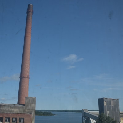 Fabrikens kraftverk.