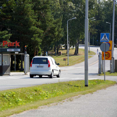Kopparporten vid Strömberg Park