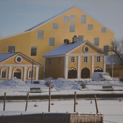 Roope Elojärvis vision av Dalsbruk och ett nytt ämbetshus.