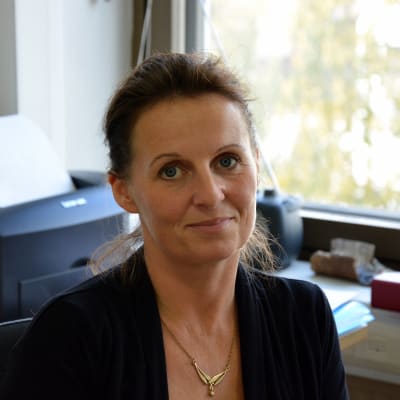 Lilian Grönlund på Vasa rättsjhälpsbyrå.