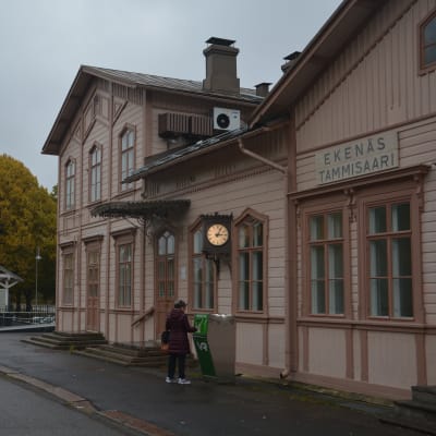 Tågstationen i Ekenäs