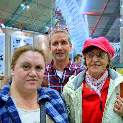 Marianne Häggvik, Martin Timell och Britt-Marie Nilsson