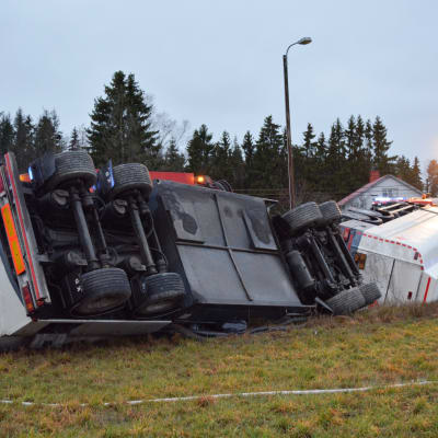 tankbilsolycka i Liljendal