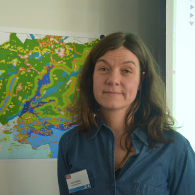 Projektledare Heidi Ekholm har varit med och tagit fram ett verktyg för avloppsvatten i Raseborg.