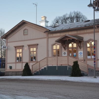 Stationsbyggnaden i Ekenäs