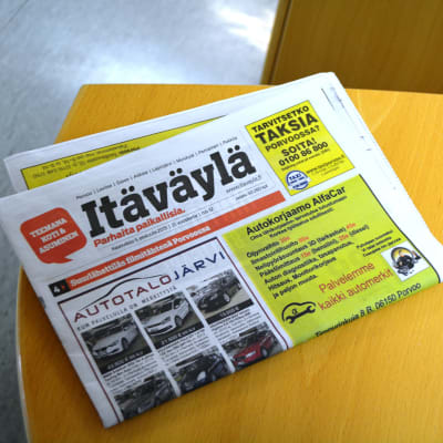 Bild på tidningen Itäväylä.