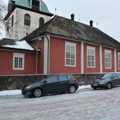 Lilla kyrkan i Borgå utifrån