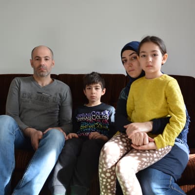 Den här syriska familjen hotas av utvisning till Grekland från Jakobstad