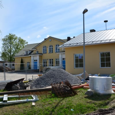 Utbyggnaden av Skräbböle skola är i full gång.