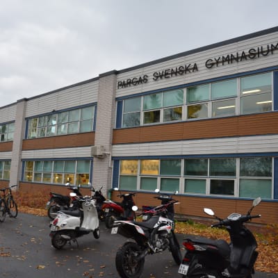 Pargas svenska gymnasiums skolbyggnad