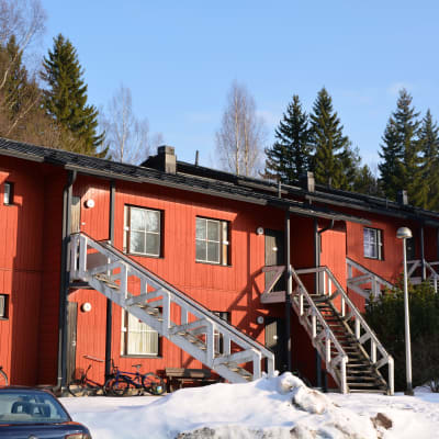 Studiebostäderna vid Styrmansvägen i Borgå