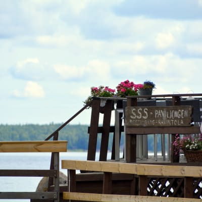 Skärgårdsterrass.