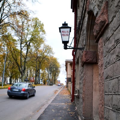 Lovisas polisstation.
