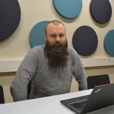 Sven Söderholm är projektarbetare för Visit Jakobstad region
