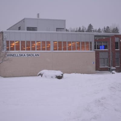 Winellska skolan i Kyrkslätt. 