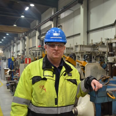 Huvudförtroendeman Ilkka Nordström vid OSTP i Jakobstad