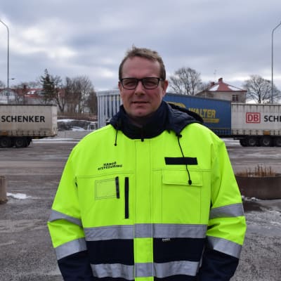 Matti Esko, vd på Hangö Stevedoring