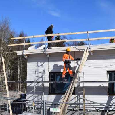 Byggandet av Esperis vårdhem i Ingå är i full gång.