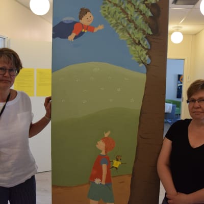 Kristina Gröning-Johansson och Theresa Vihlman
